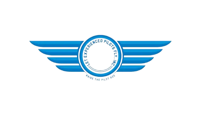 let experienced pilots fly logo